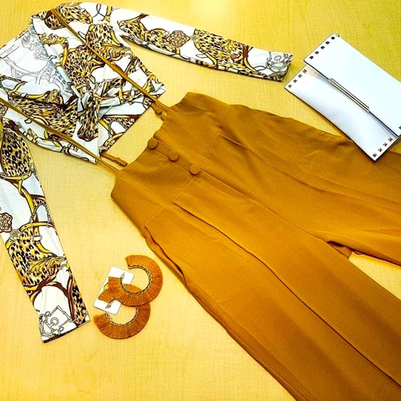 Y2K Wide leg overall pants - Picture 3 of 3